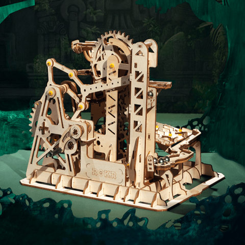 ROKR Tower Coaster 3D houten puzzel LG504