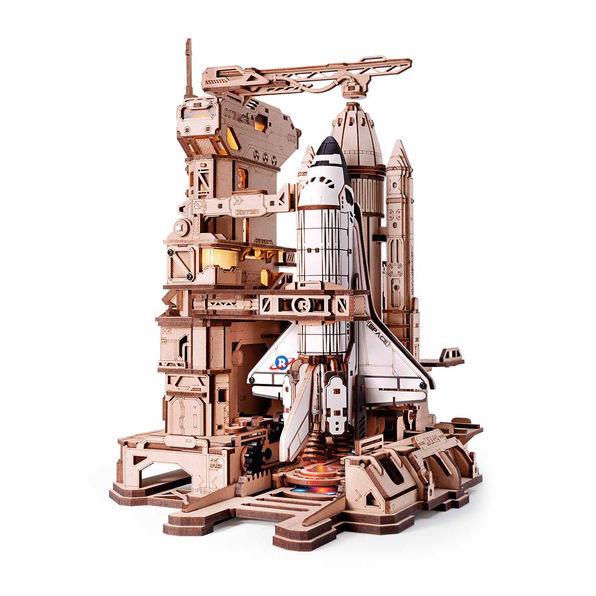 ROKR Space Shuttle 3D Wooden Puzzle LKA02