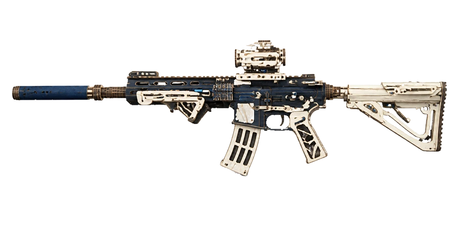 ROKR M416 Carbine LQB02 - 3D Wooden Puzzle Kit