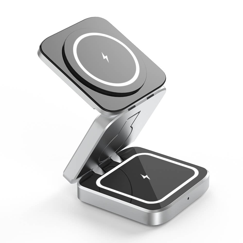 Station de charge 3-en-1 pliable
