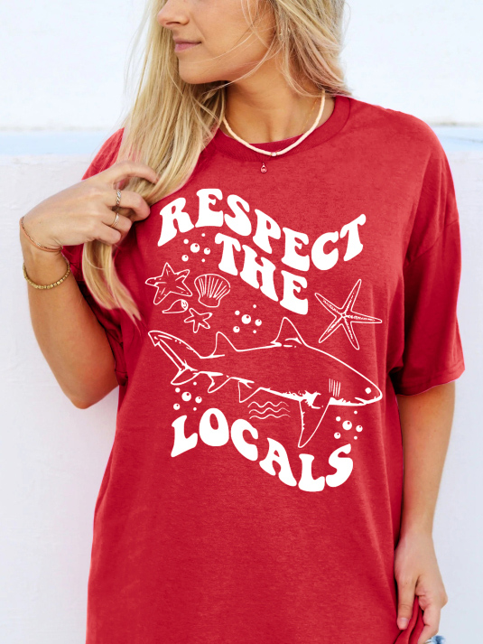 Respect The Locals Tee