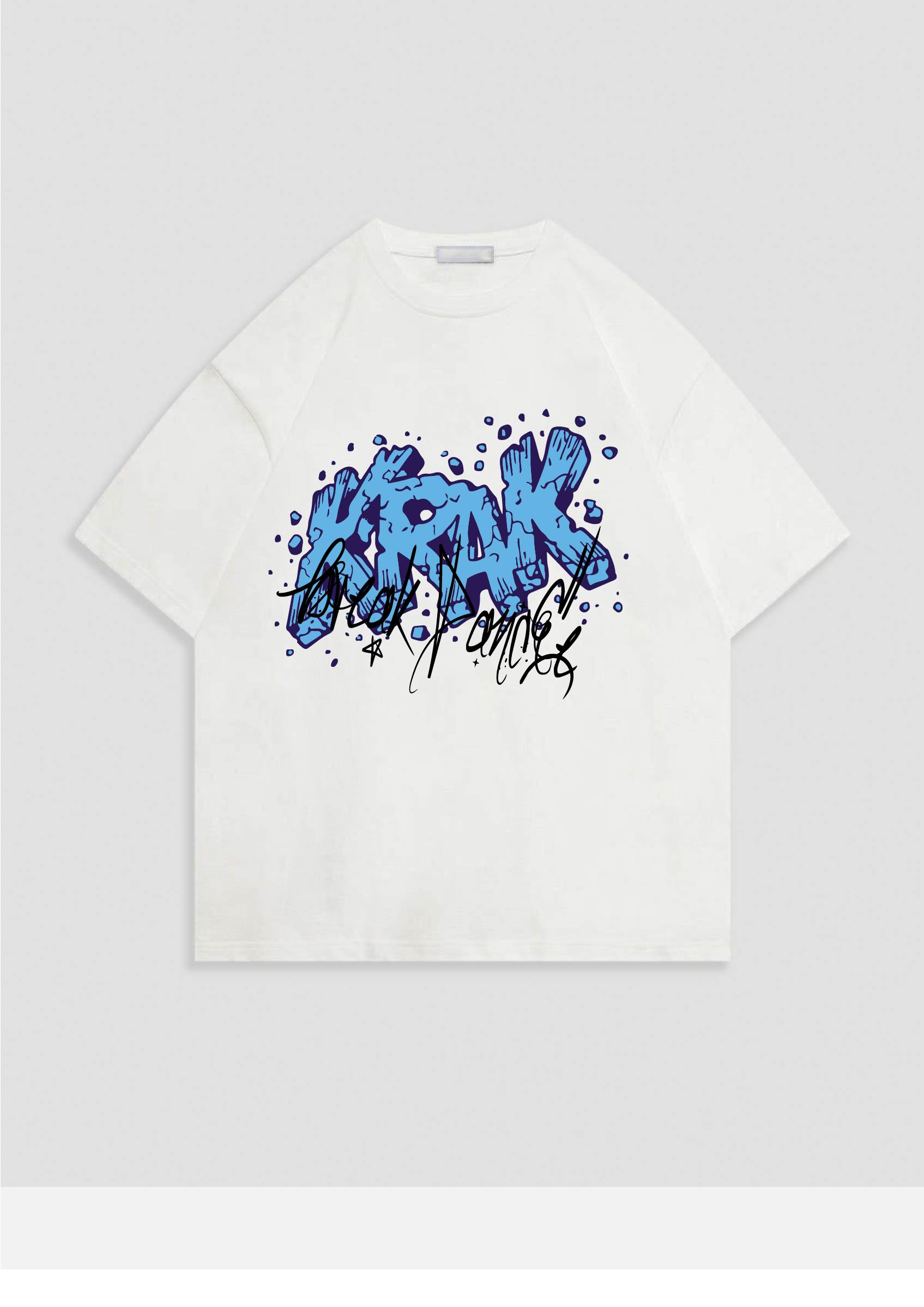 Women's letter printed T-shirt