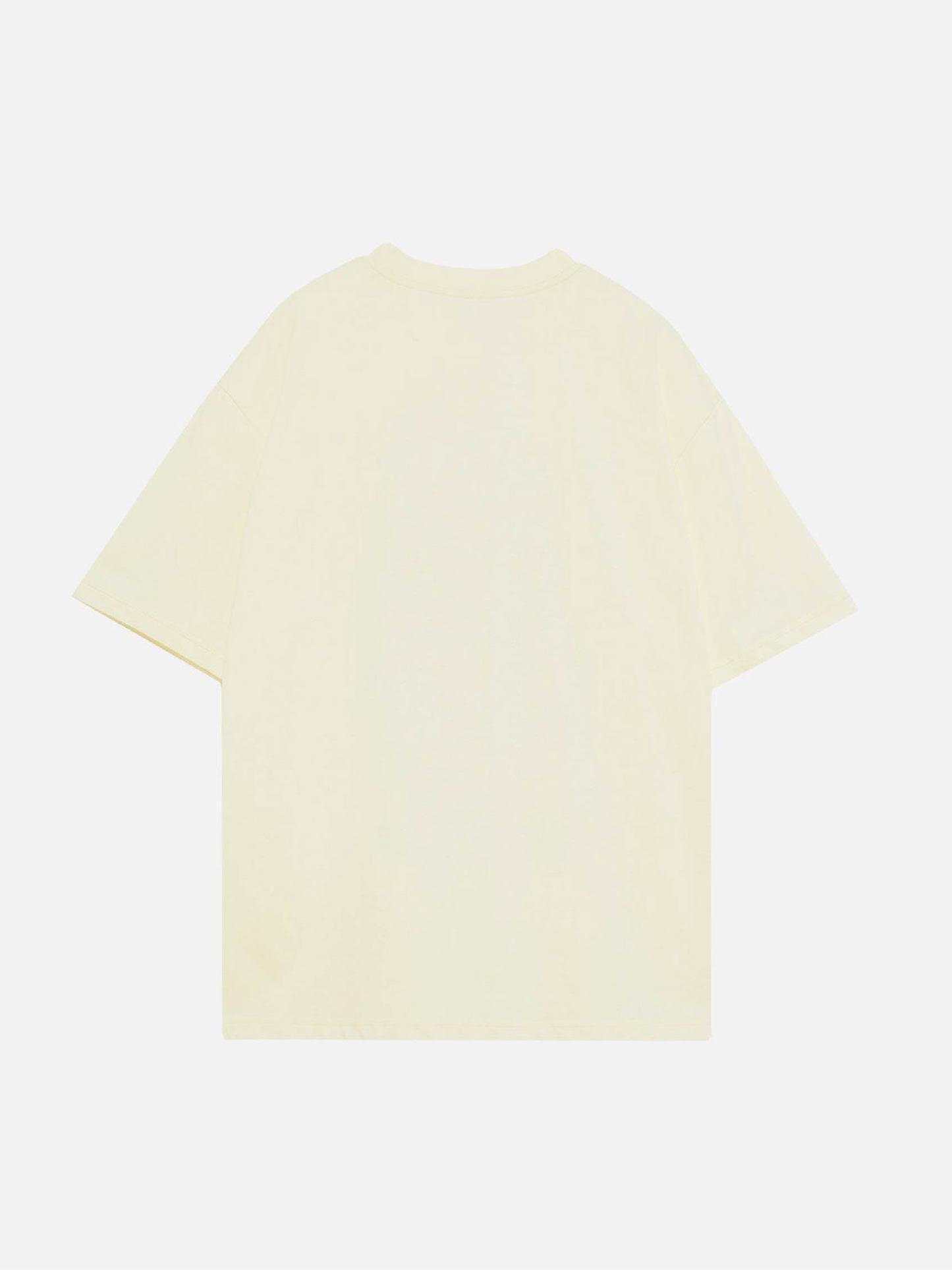 Women's letter printed T-shirt