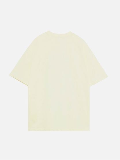 Women's letter printed T-shirt