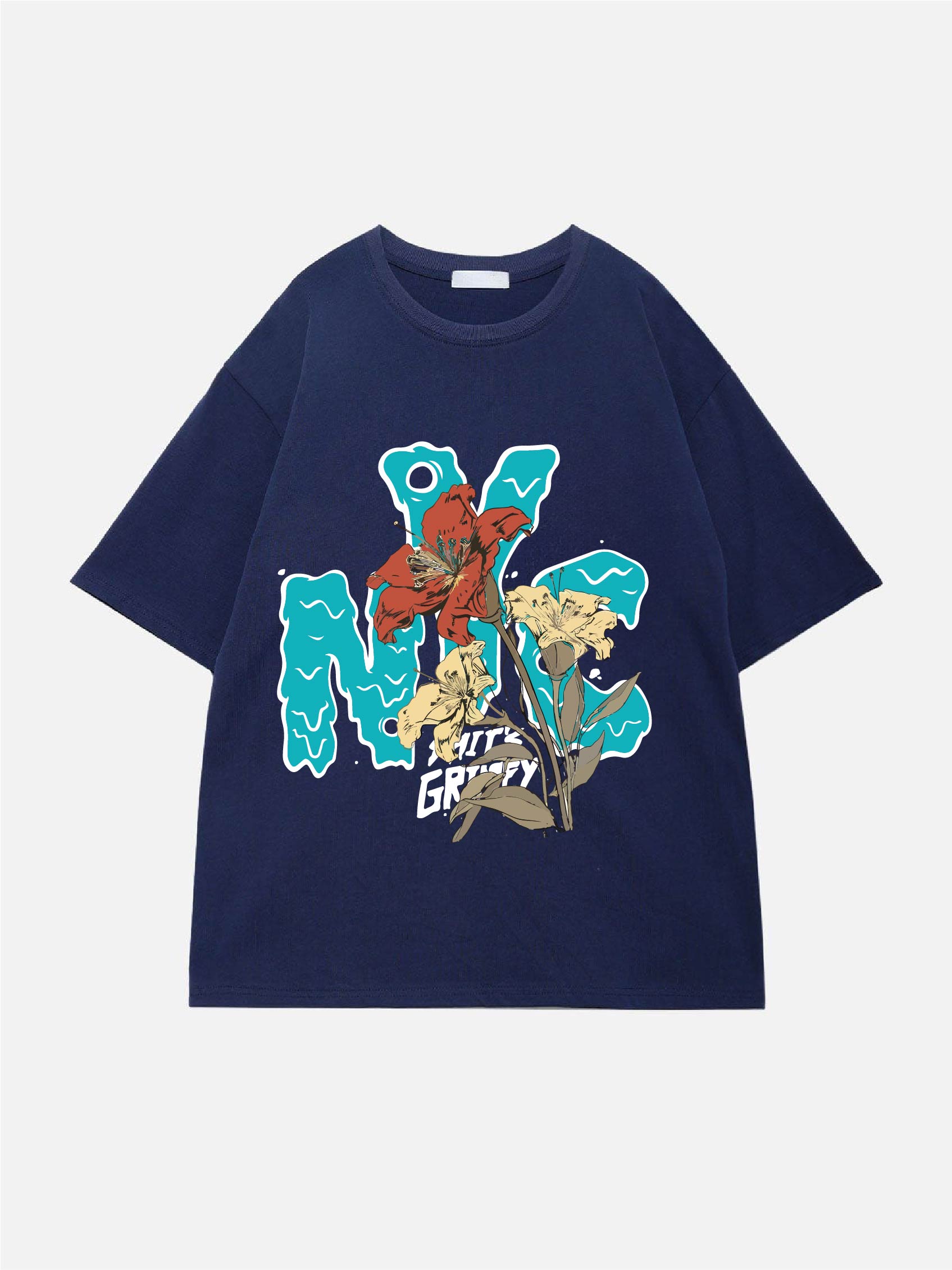 Women's letter printed T-shirt