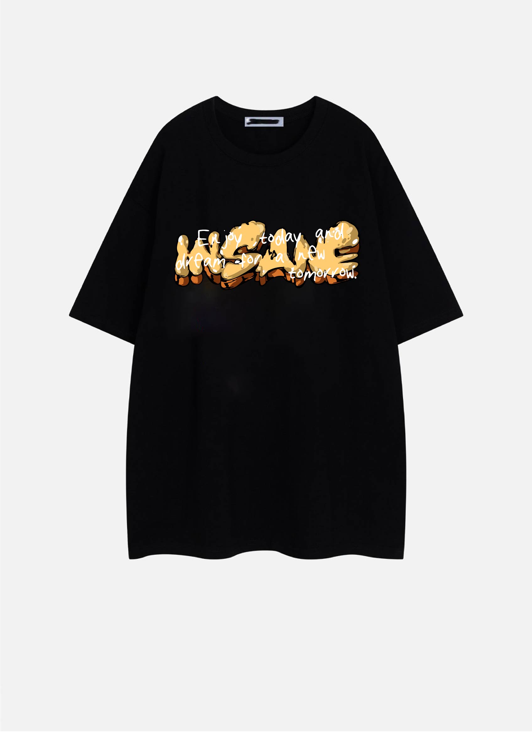 Women's letter printed T-shirt