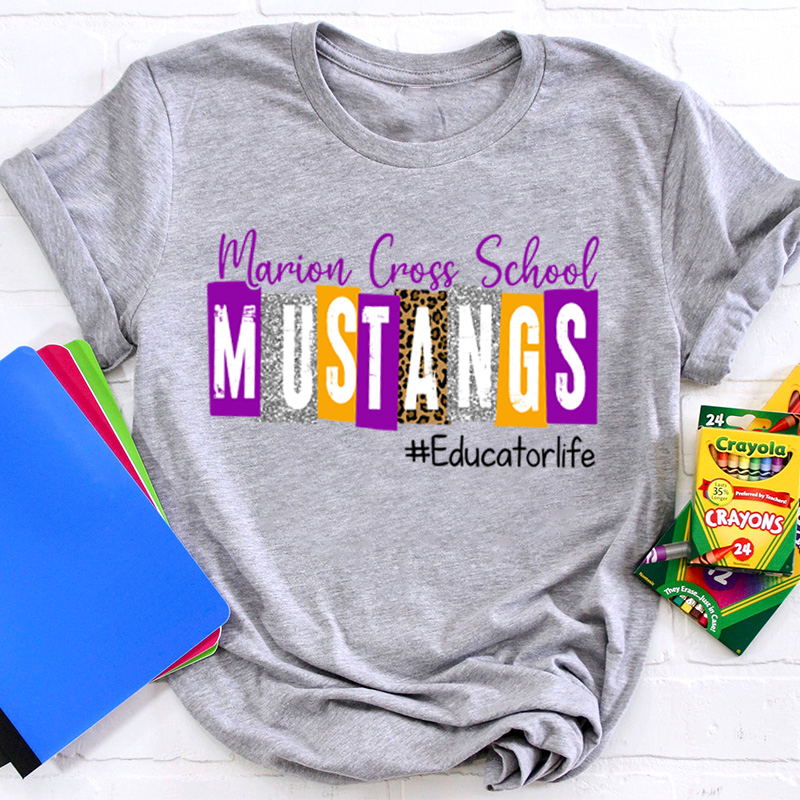 Personalized School Spirit Cheer For You Teacher T-Shirt