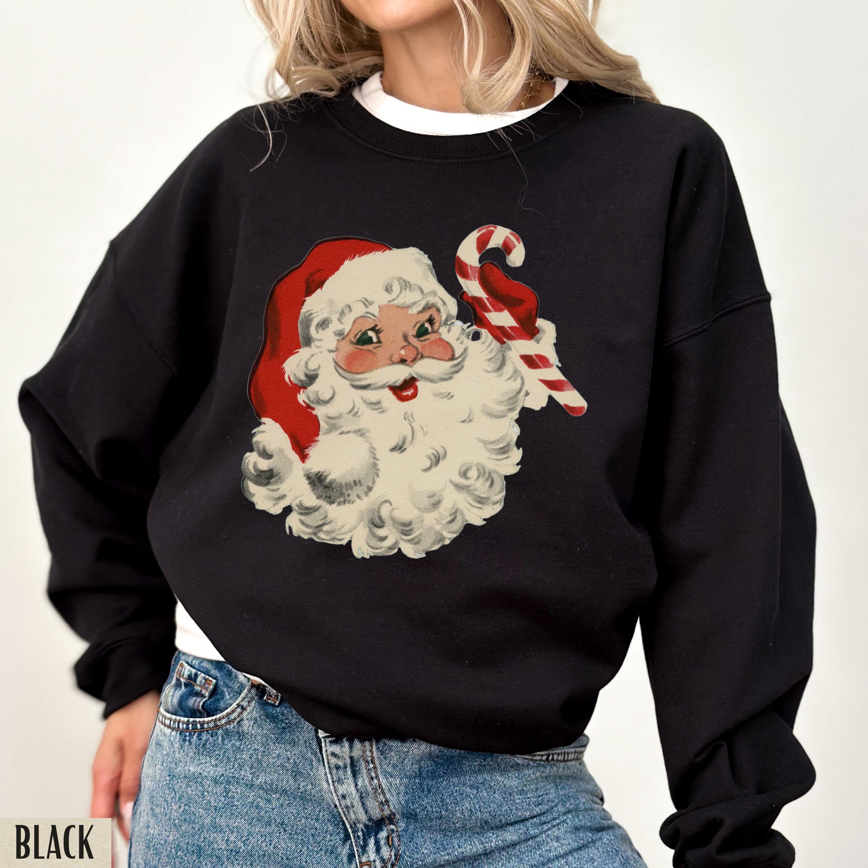 Women's Christmas Printed Round Neck Long Sleeve Sweatshirts