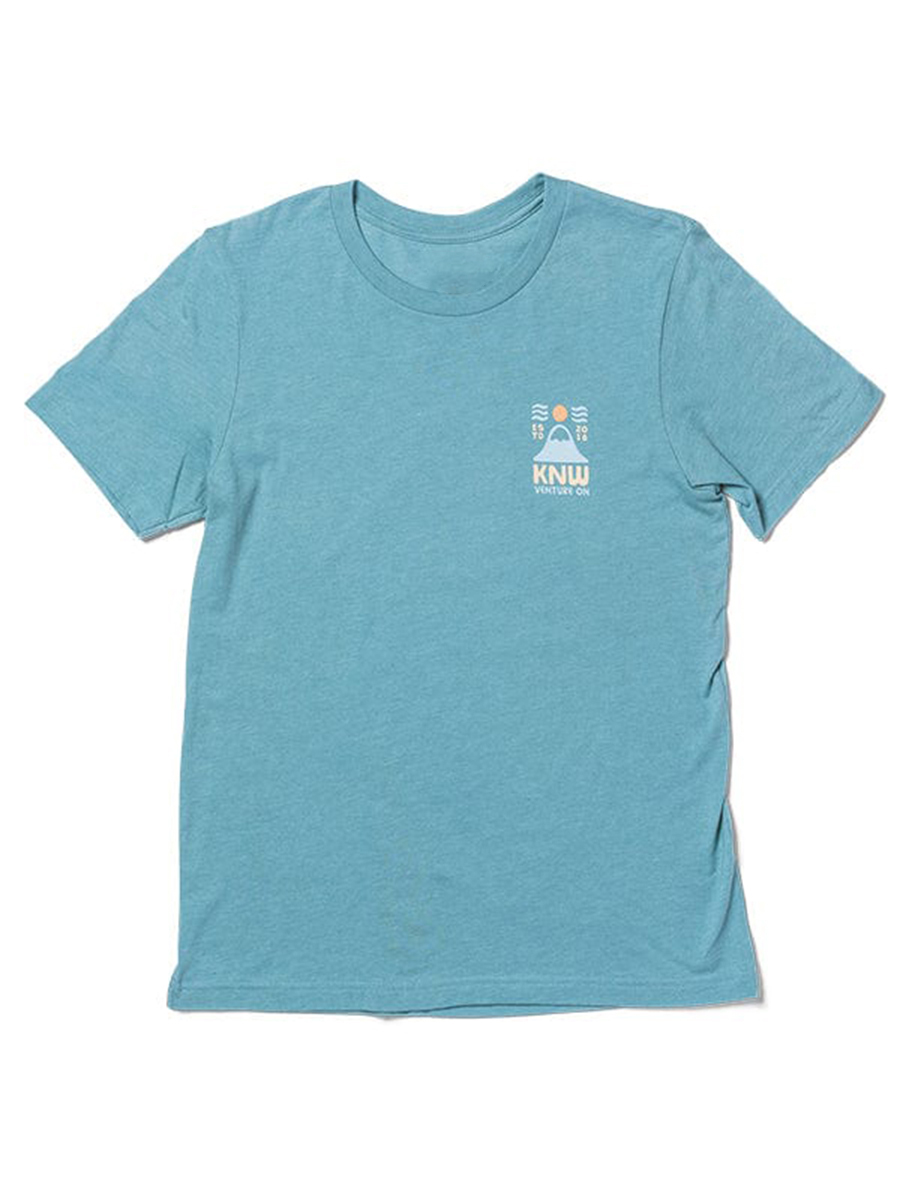T-Shirt Knw Venture On Round-Neck Short-Sleeved T-Shirt
