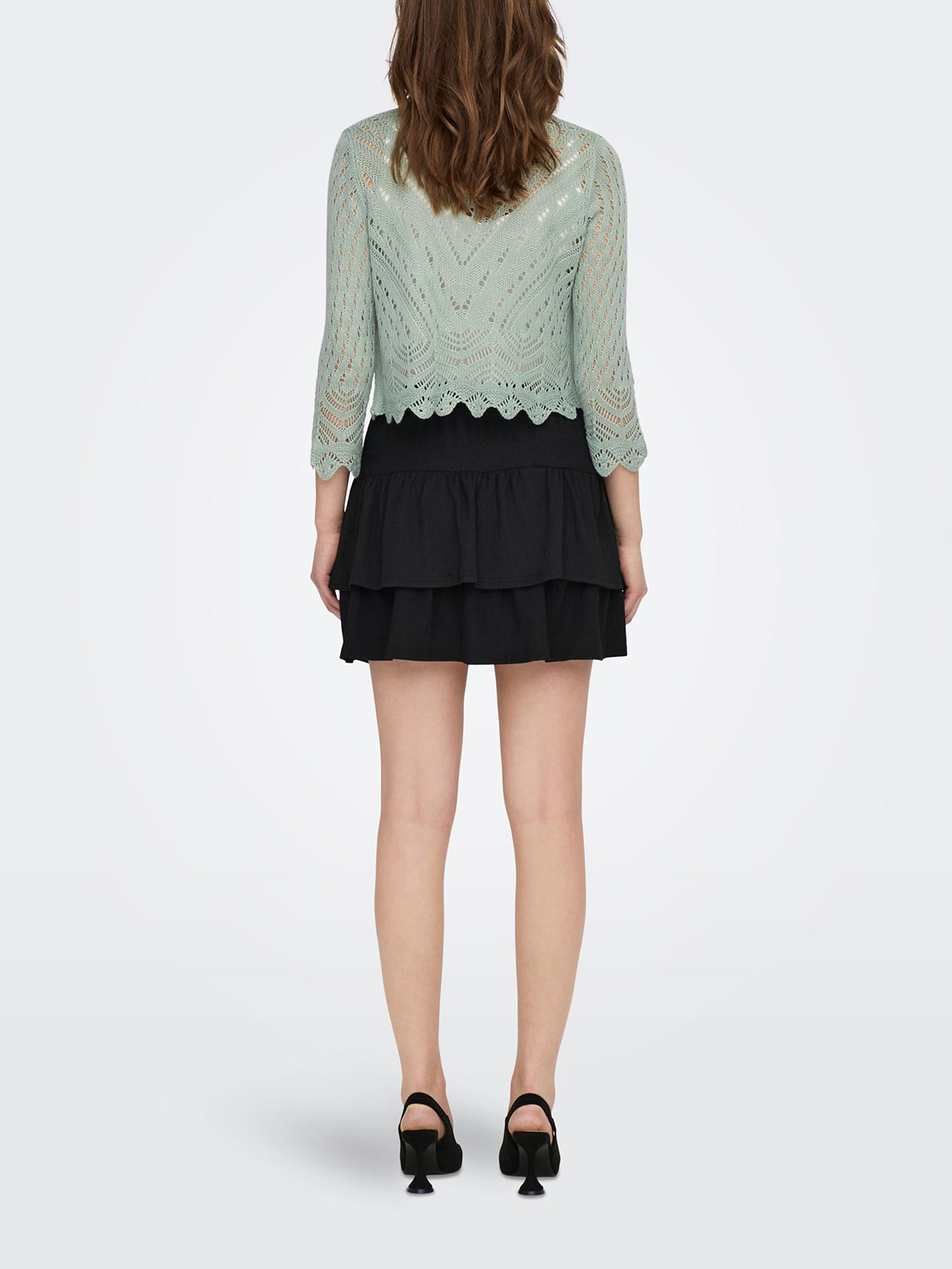 Crew Neck Plain Colored Sweaters