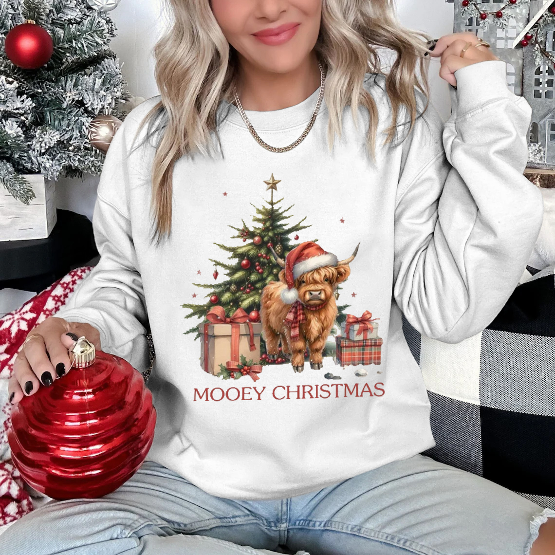 Mooey Christmas Sweatshirt 02