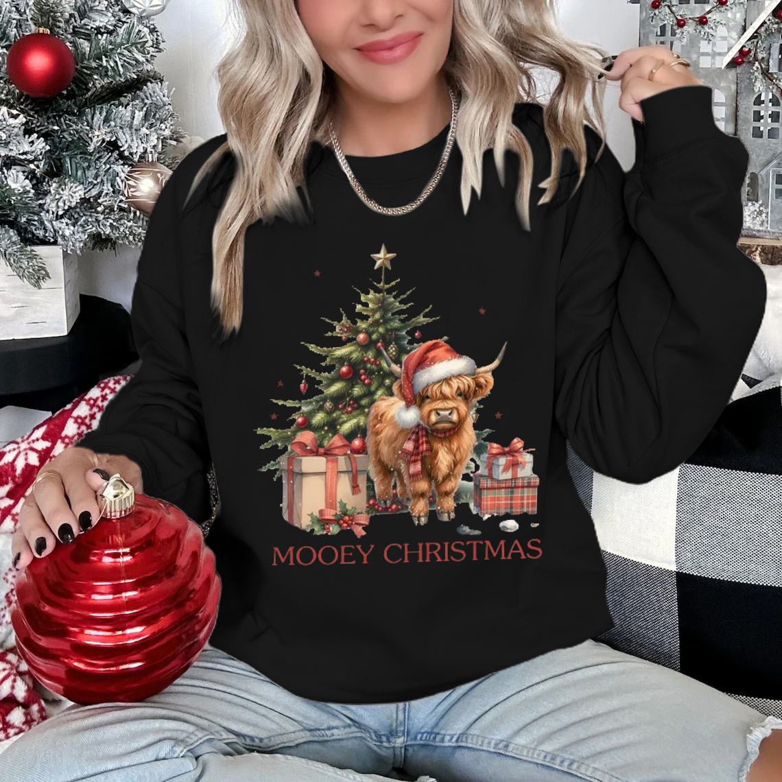 Mooey Christmas Sweatshirt 02