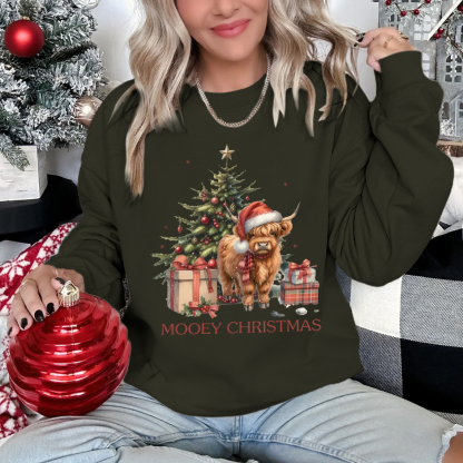 Mooey Christmas Sweatshirt 02
