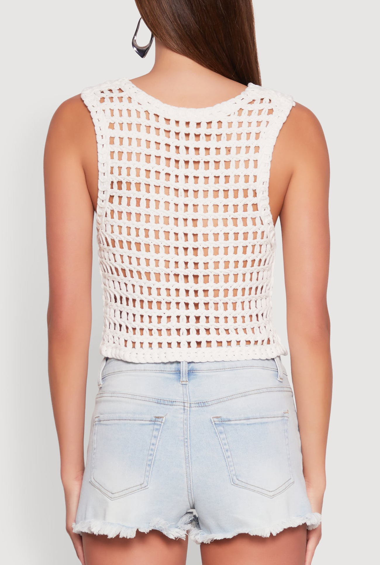 Knitted Hollow Vest