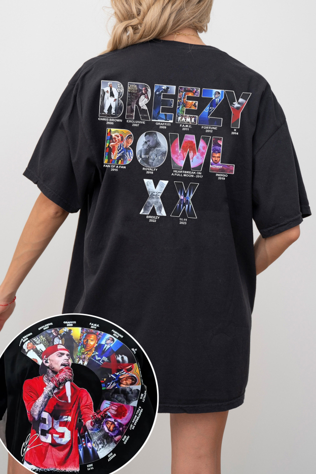 cb 2-side printed Tee For Women