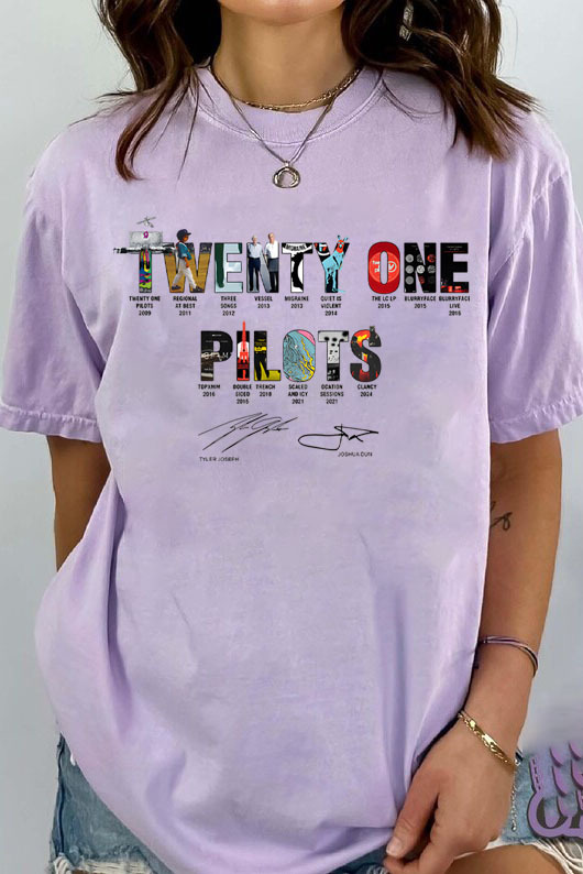 Twenty One Pilots Albums Shirt