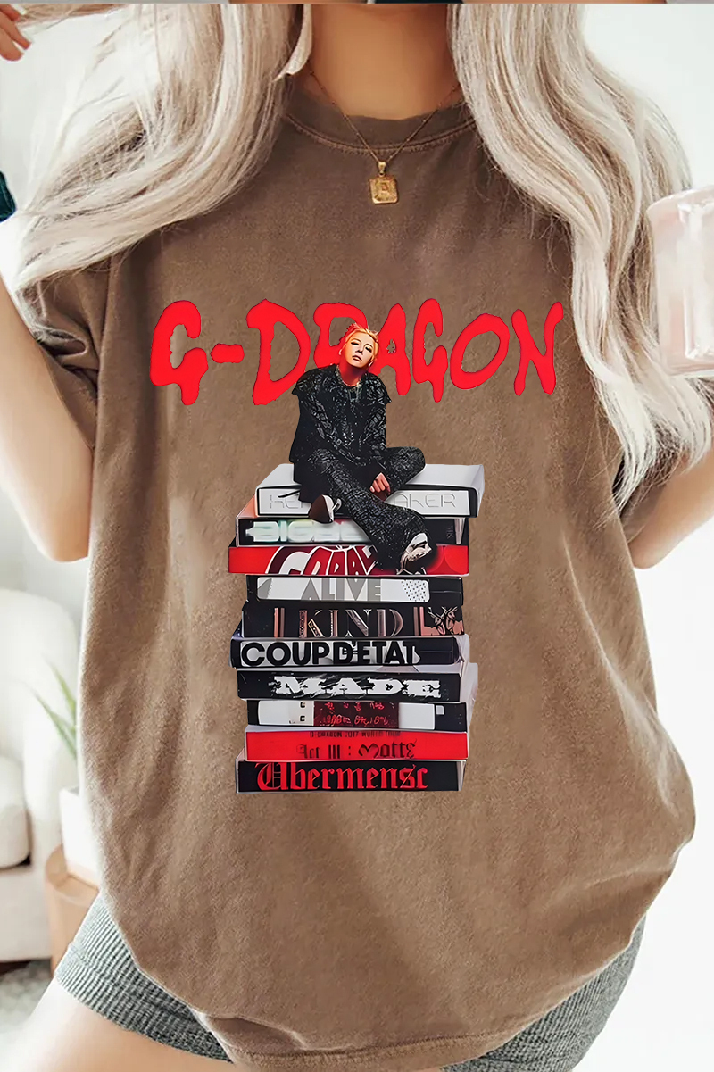 G-Dragon Album Merch Tee For Women