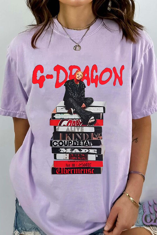 G-Dragon Album Merch Tee For Women