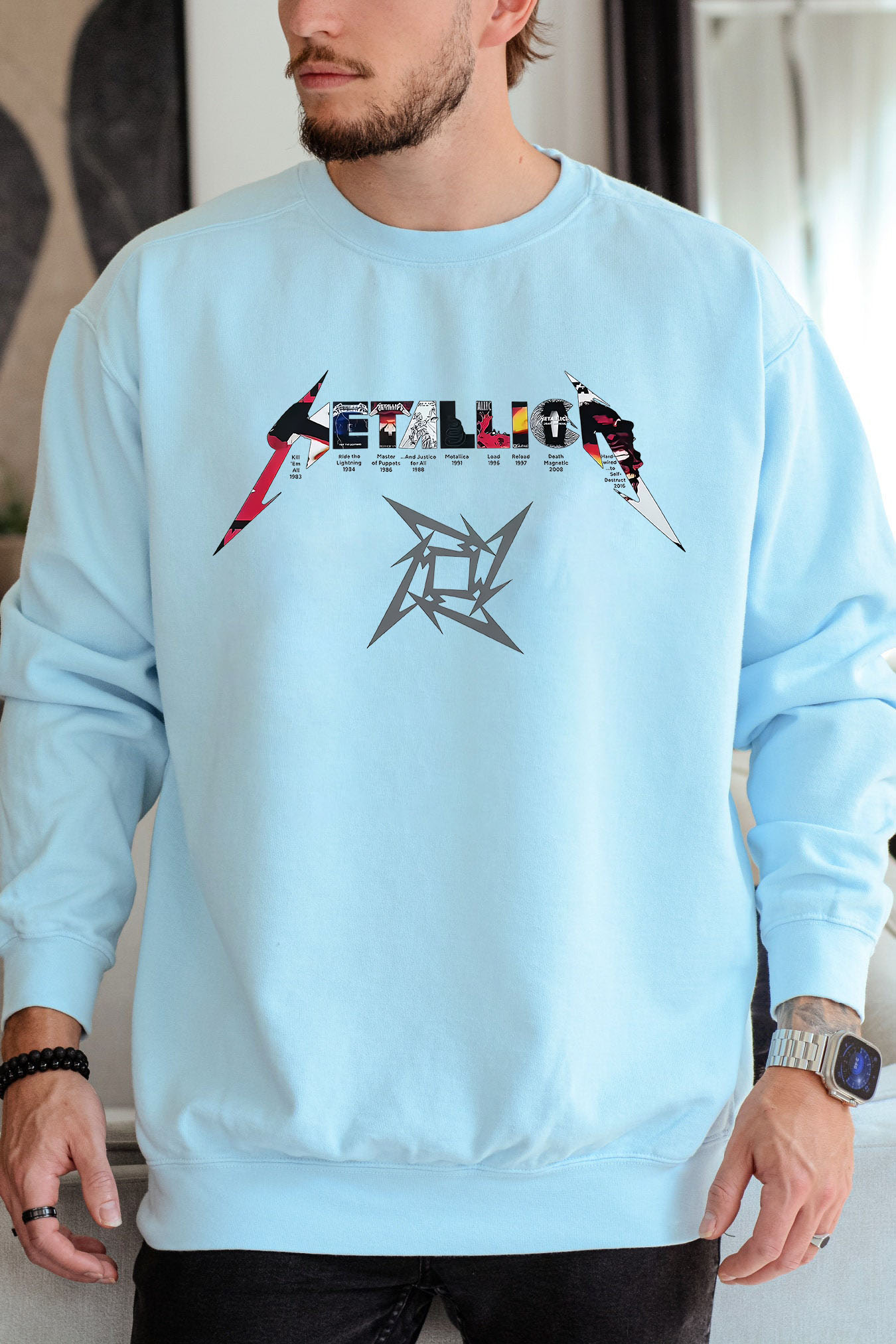 metallica Sweatshirt For Men