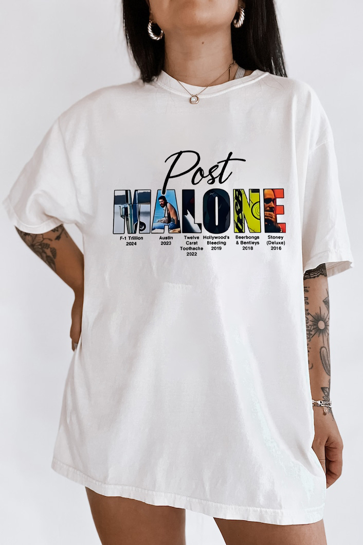 Retro post malone shirt vintage 90s style shirt