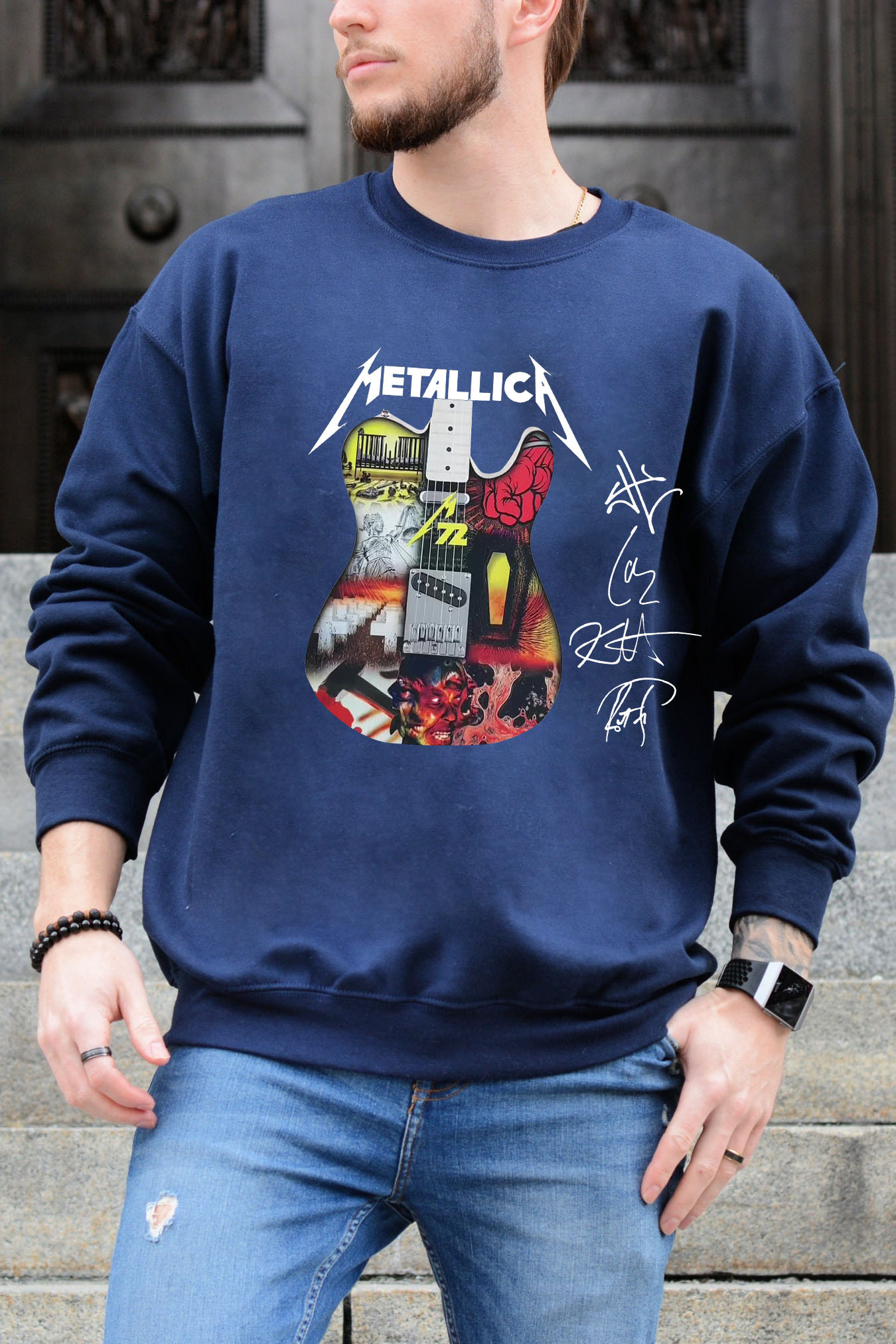 metallica 2025 men sweatshirt