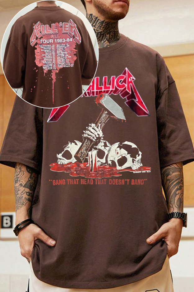 Metallica Kill Em All Heavy Metal Shirt