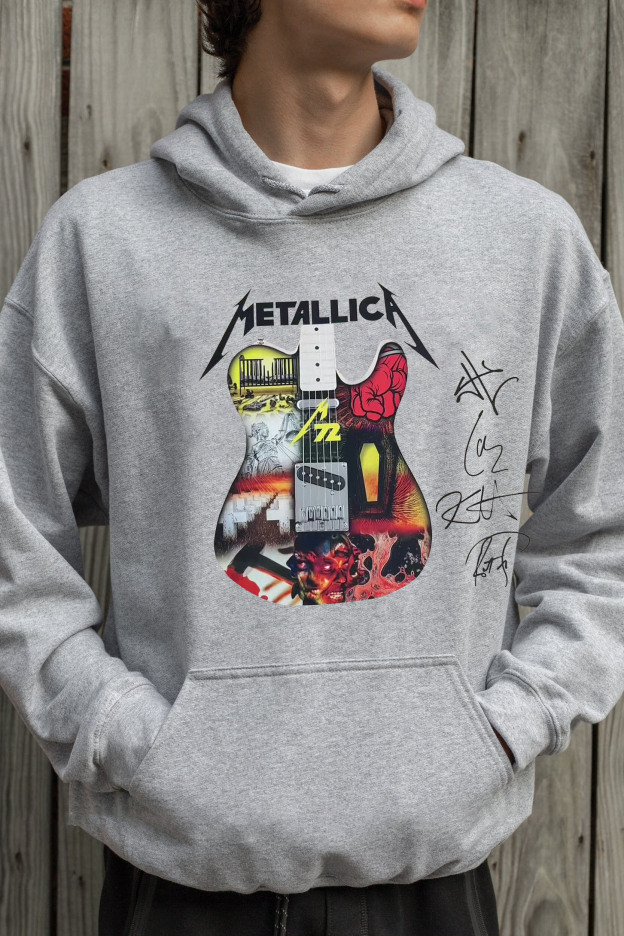 metallica 2025 men hoodie