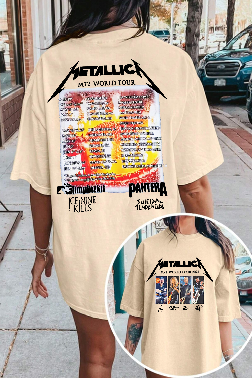 metallica rockband  T-SHIRT