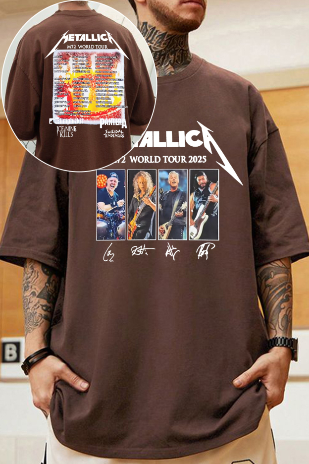 metallica rockband  TEE