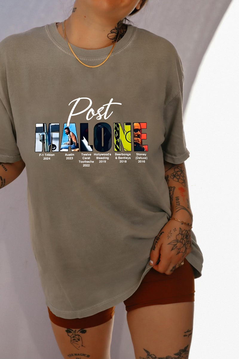 Retro post malone shirt vintage 90s style shirt