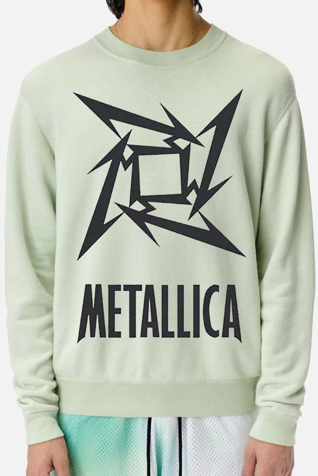 Metallica logo men sweatshirt