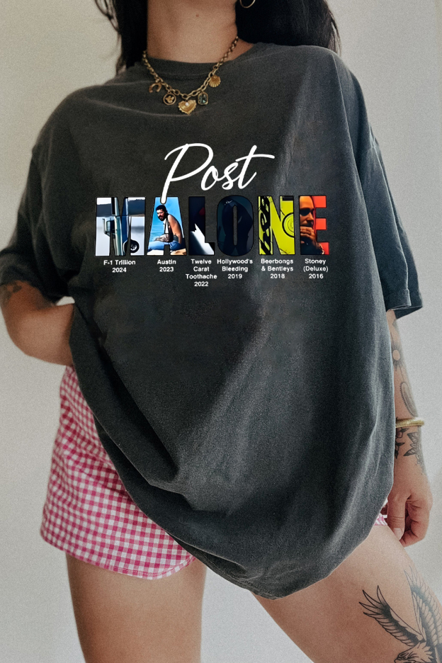 Retro post malone shirt vintage 90s style shirt