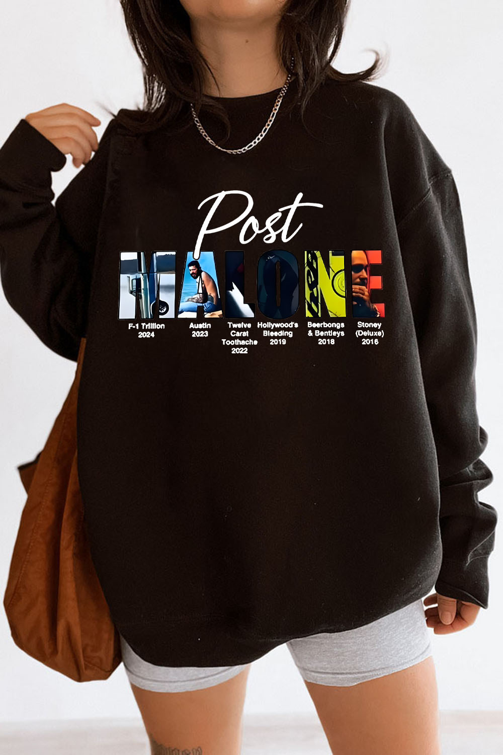 Retro post malone shirt vintage 90s style sweatshirt