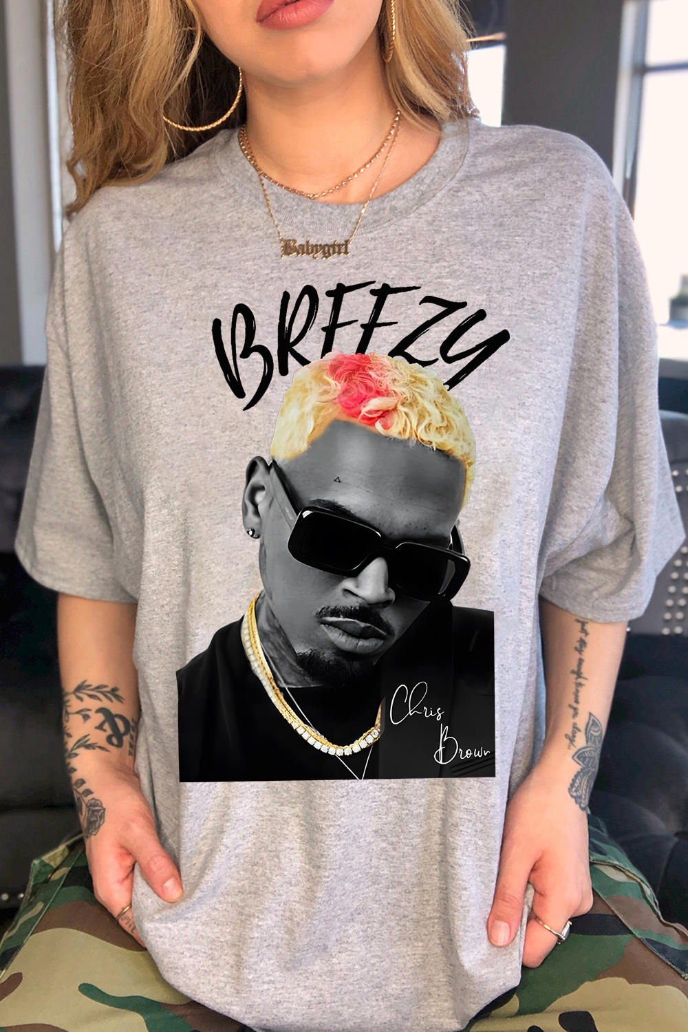 Chris Brown Shirt, Breezy Shirt, Chris Brown 11:11 Tour Shirt