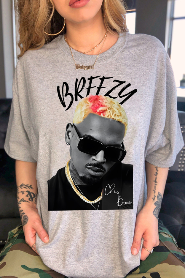 Chris Brown Shirt, Breezy Shirt, Chris Brown 11:11 Tour Shirt