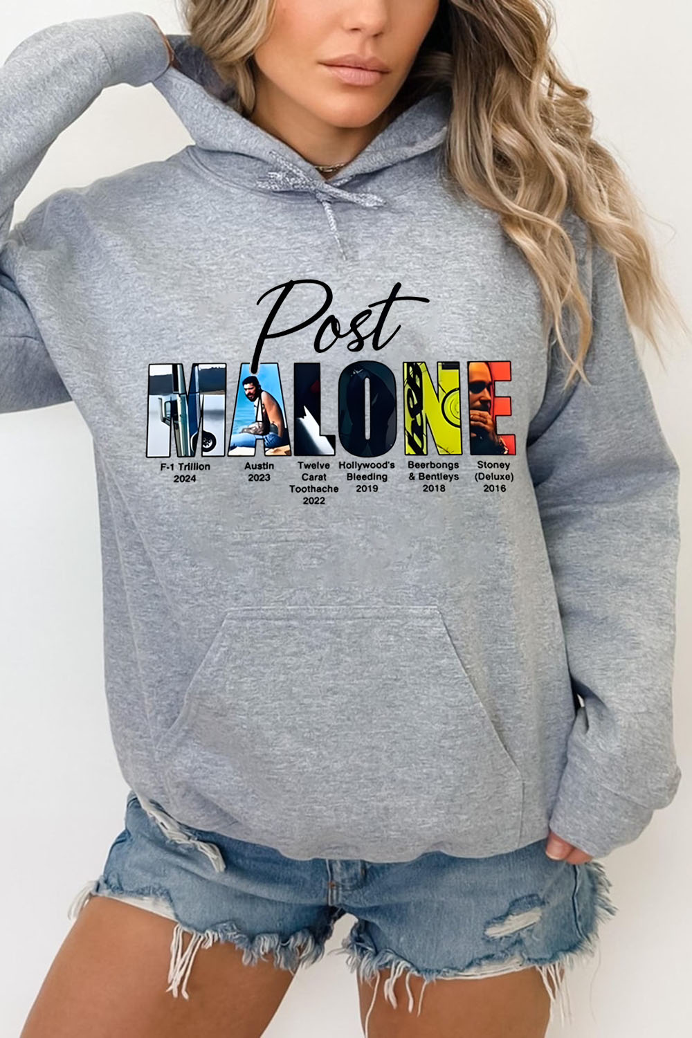 Retro post malone shirt vintage 90s style hoodies