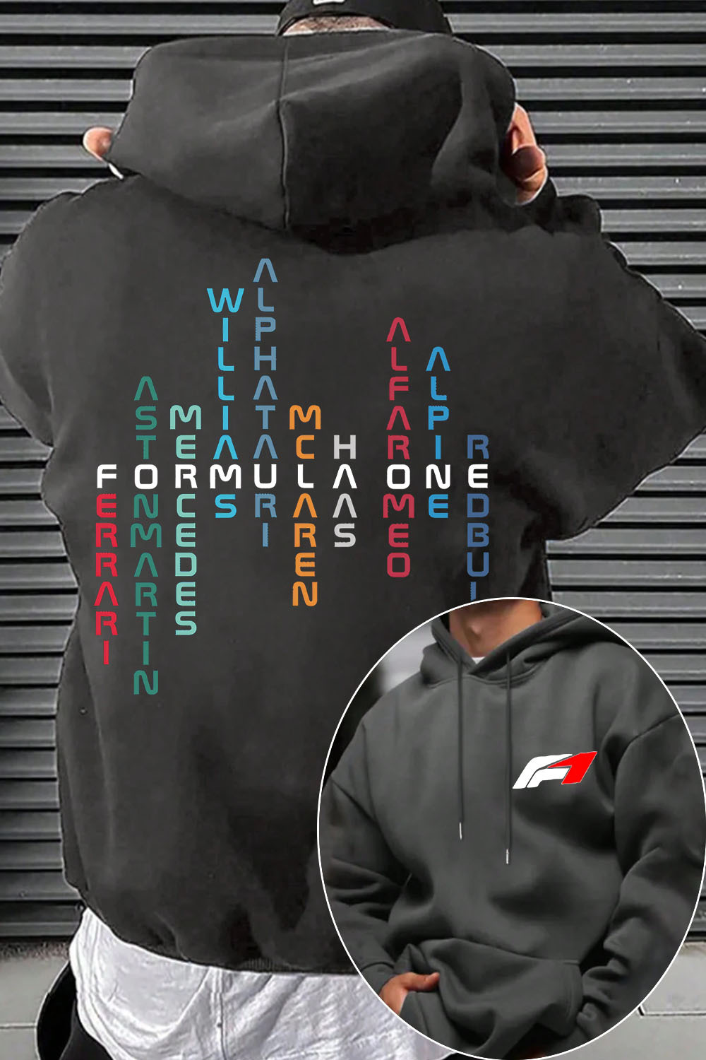 All Teams Formula 1 Unisex 2Sides men hoodie