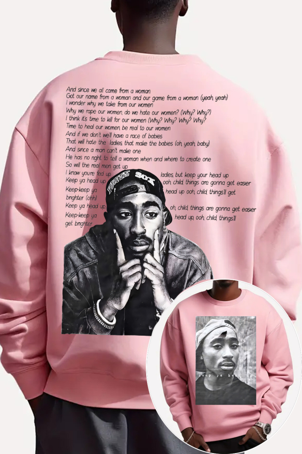 2pacquotes men sweatshirt