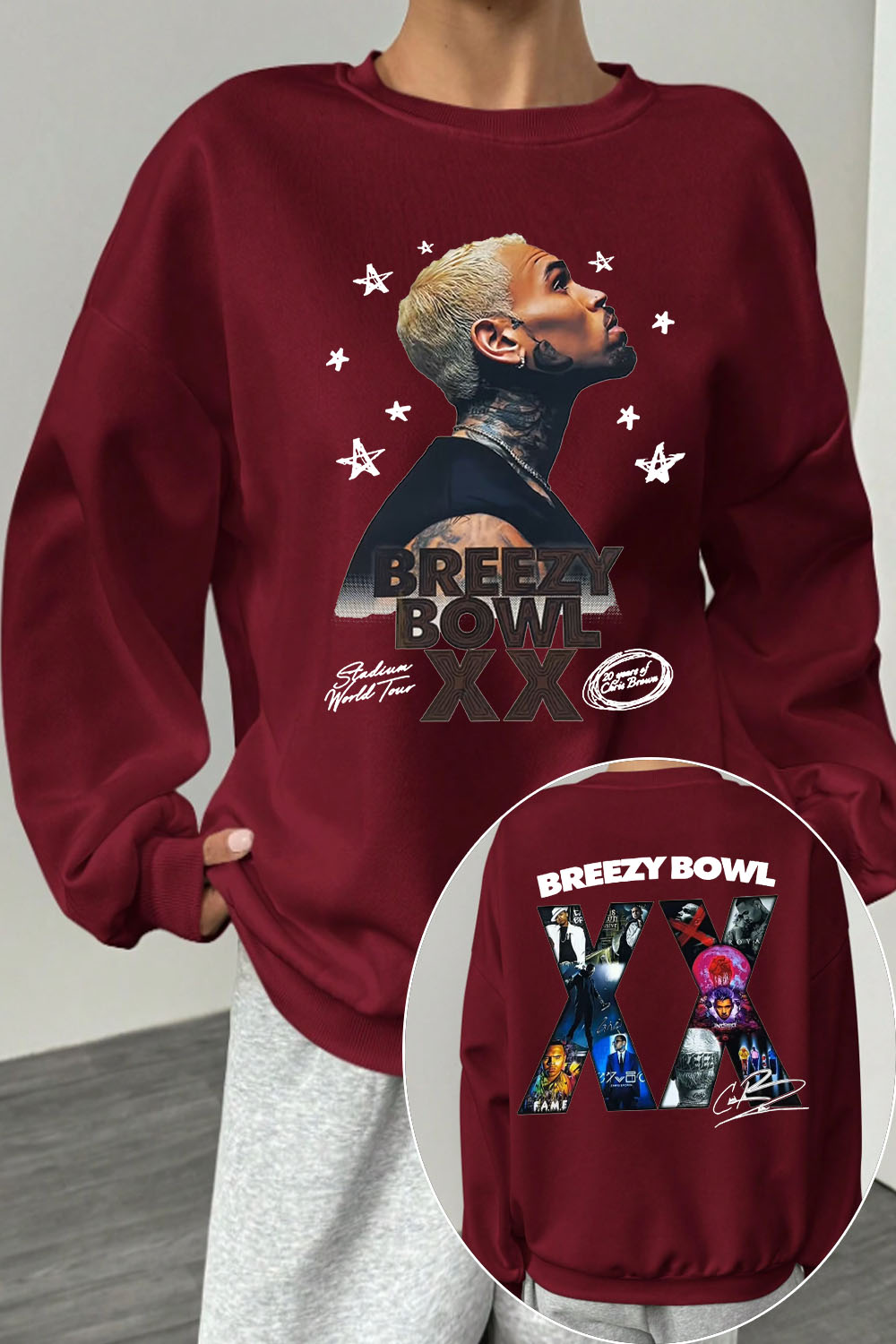 2 Sided CB Graphic Shirt For Women