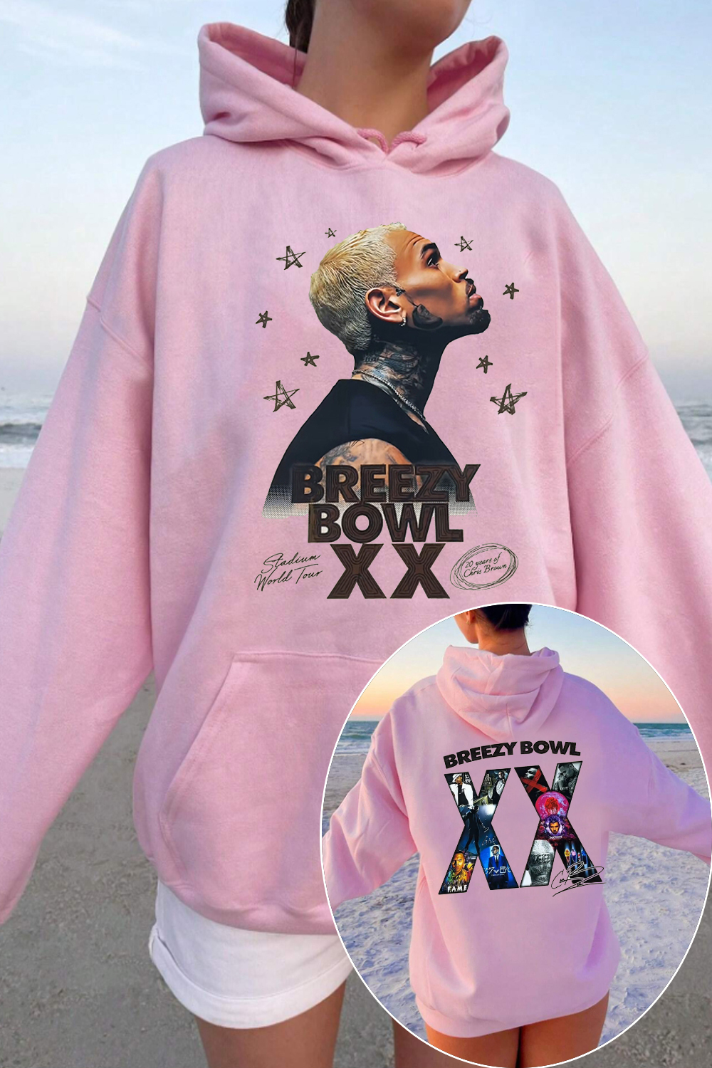 2 Sided CB Graphic Shirt For Women