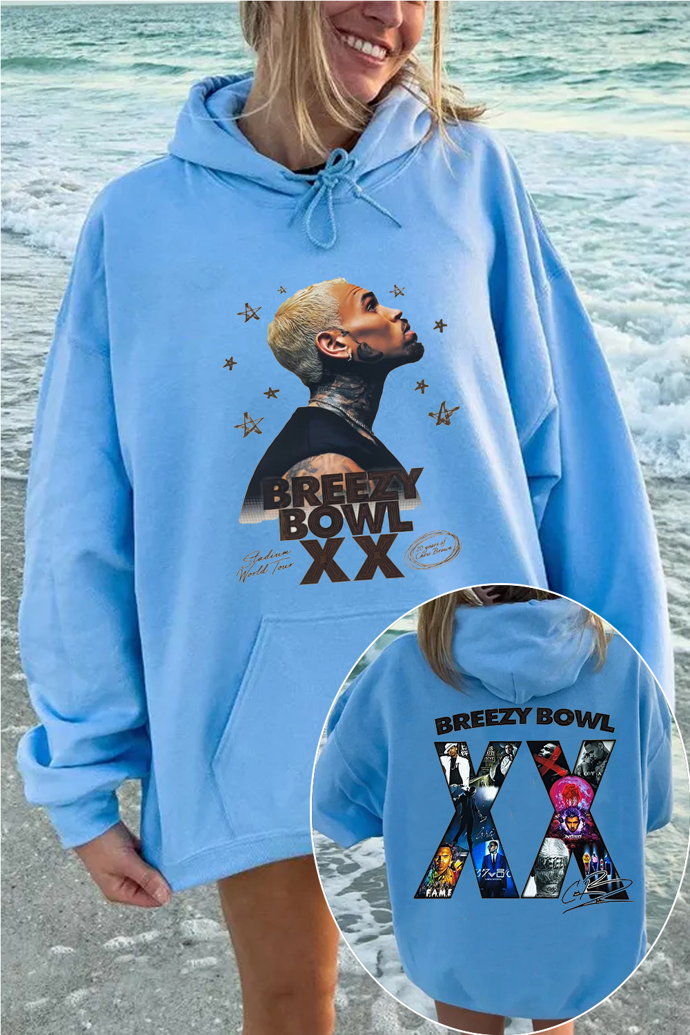 2 Sided CB Graphic Shirt For Women