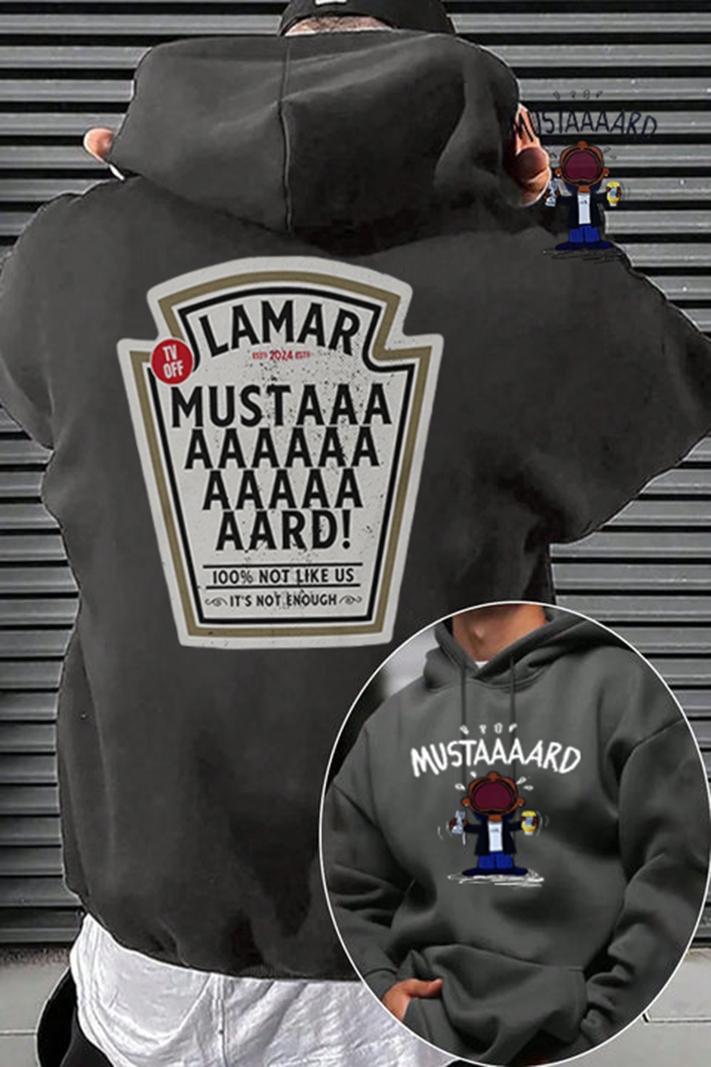 Kendrick Lamar  Mustaaaard 2 Sides Tee/Sweatshirt/Hoodie