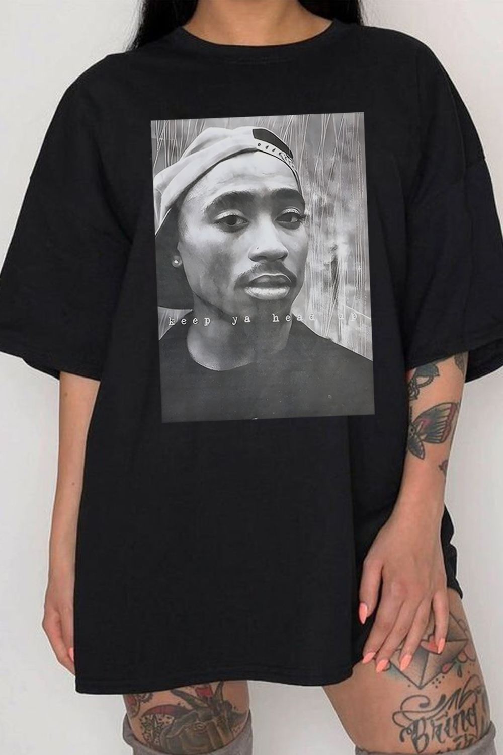 2Pac 90s Rappers Graphic Tee For Women