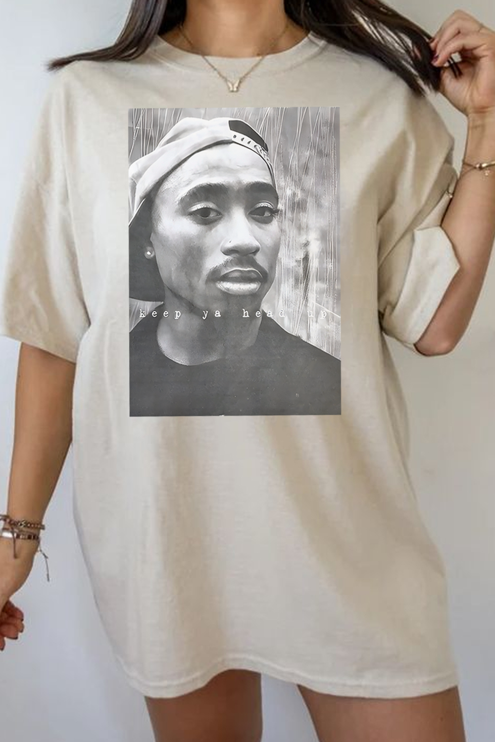 2Pac 90s Rappers Graphic Tee For Women