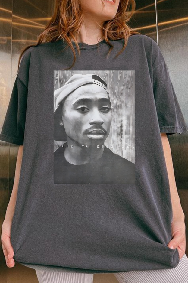 2Pac 90s Rappers Graphic Tee For Women