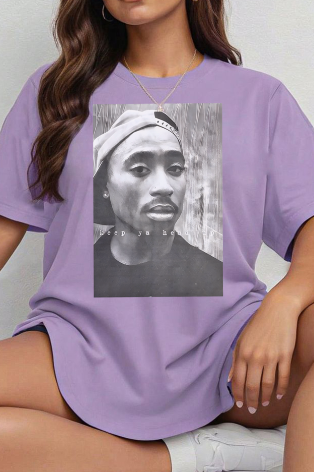 2Pac 90s Rappers Graphic Tee For Women