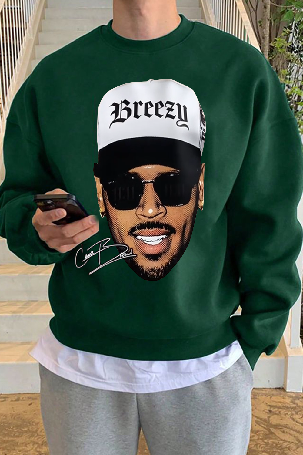 Brez CB Merch sweatshirt For MEN