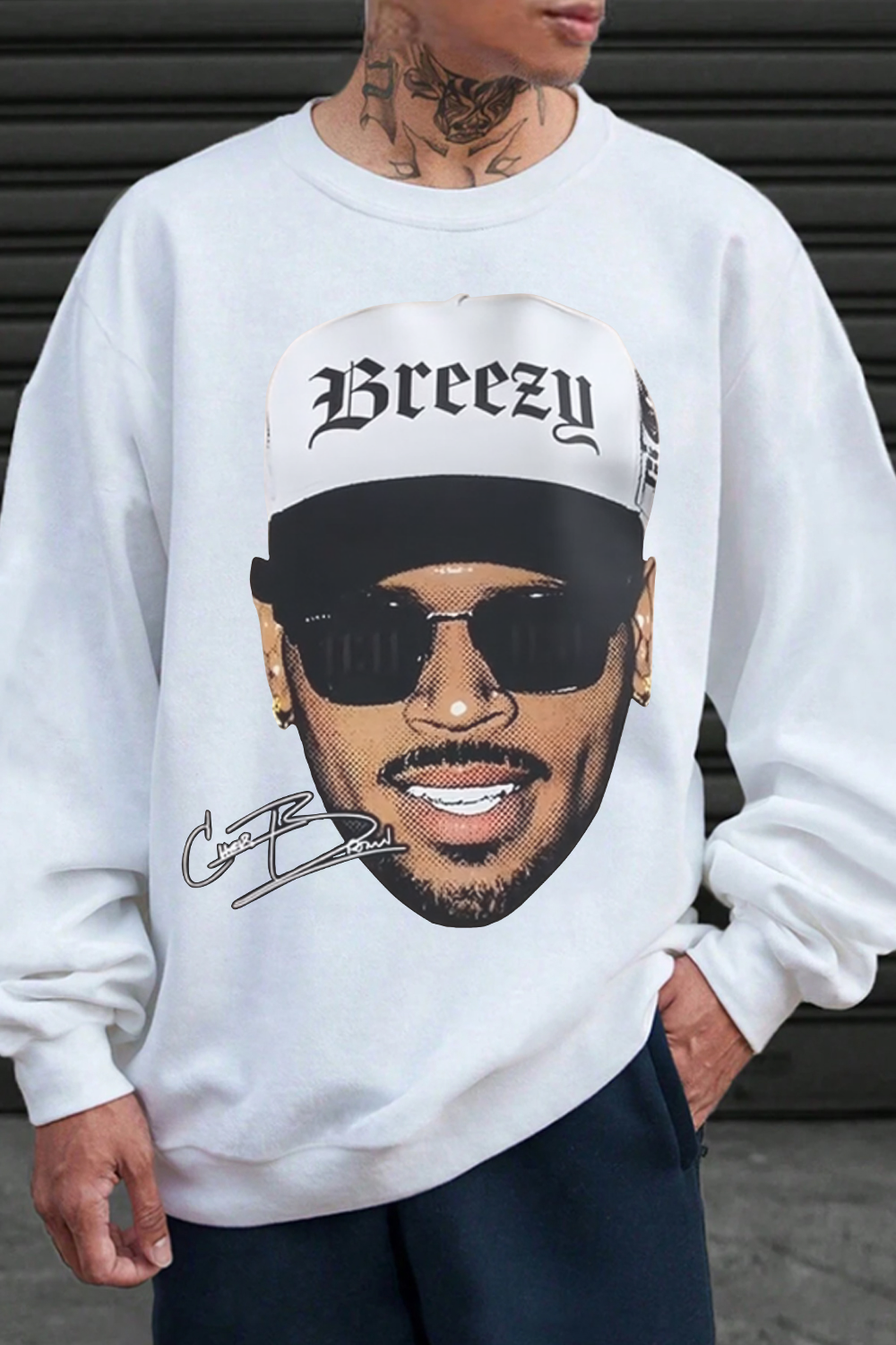 Brez CB Merch sweatshirt For MEN