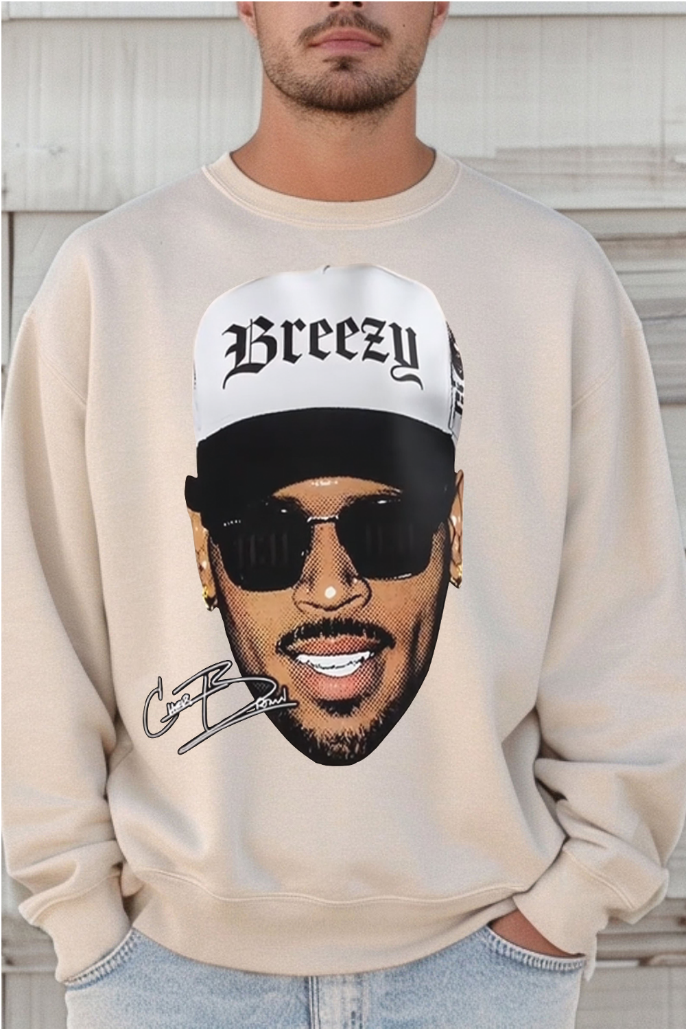 Brez CB Merch sweatshirt For MEN