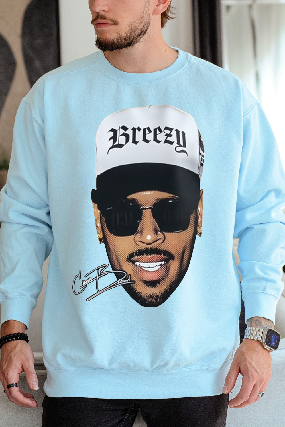 Brez CB Merch sweatshirt For MEN